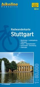 Radwanderkarte Stuttgart RW-S1 Esterbauer Verlag 9783850007665