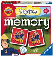 Ravensburger 21204 - Mein erstes memory® Fireman Sam, der Spieleklassiker für die Kleinen, Kinderspiel für alle Fireman Sam Fans ab 2 Jahren  4005556212040