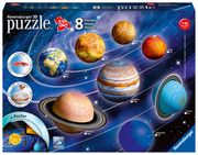 Ravensburger 3D Puzzle Planetensystem 11668 - Planeten als 3D Puzzlebälle - Sonnensystem zum selbst bauen und als Deko - für alle Weltraumfans ab 6 Jahren - mit informativer Online-Broschüre  4005556116683