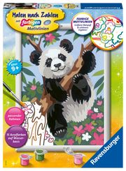 Ravensburger CreArt 20161 - Süßer Pandabär - Malen nach Zahlen für Kinder ab 9 Jahre  4005556201617