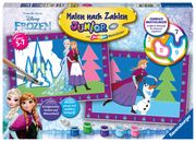 Ravensburger CreArt 27771 - Eiskönigin - Malen nach Zahlen Disney Frozen für Kinder ab 5-7 Jahren  4005556277711