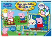 Ravensburger CreArt 28764 - Peppa Pig - Malen nach Zahlen Peppa Wutz für Kinder 5-7 Jahre  4005556287642