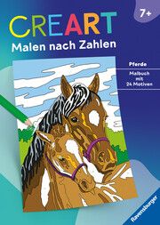 Ravensburger Malen nach Zahlen ab 7 Pferde - 24 Motive Maja Wagner 9783473489350