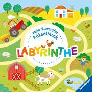 Ravensburger Mein allererster Rätselblock - Labyrinthe - Rätselbuch ab 3 Jahre Bailey, Susannah 9783473489848