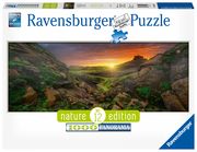 Ravensburger Puzzle 15094 - Sonne über Island - 1000 Teile Puzzle für Erwachsene und Kinder ab 14 Jahren, Landschaftspuzzle im Panorama-Format Fabio Antenore 4005556150946