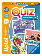 Ravensburger tiptoi 00192 Quiz Unter Wasser, Quizspiel für Kinder ab 6 Jahren, für 1-4 Spieler  4005556001927