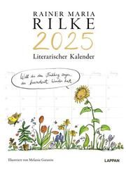 Rilke-Kalender 2025 Rilke, Rainer Maria/Garanin, Melanie 9783830321521