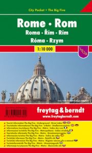 Rom, Stadtplan 1:10.000, City Pocket + The Big Five Freytag-Berndt und Artaria KG 9783707909302