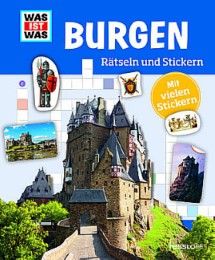 Rätseln und Stickern: Burgen Hebler, Lisa 9783788621667