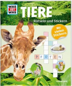 Rätseln und Stickern: Tiere Lehnert, Lorena 9783788621766