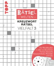 Rätselwelten - Kreuzworträtsel Vielfalt 3 - Der Rätselklassiker in vielen wunderschönen Formen: klassische Kreuzworträtsel, Worträder und mehr frechverlag 9783735852823