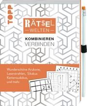 Rätselwelten - Rätseln, Kombinieren & Verbinden: Wunderschöne Arukone, Drehscheiben, Laserstrahlen, Sikakus und mehr  9783772449437