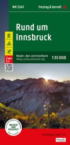 Rund um Innsbruck, Wander-, Rad- und Freizeitkarte 1:35.000, freytag & berndt, WK 5241  9783707920727