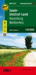 Saale-Unstrut-Land, Wander + Radkarte 1:50.000 freytag & berndt 9783707920376