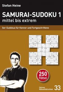 Samurai Sudoku 1 Stefan Heine 9783939940326