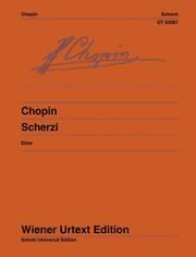 Scherzi Chopin, Frédéric 9783850550611