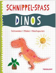 Schnippel-Spaß. Dinos. Schneiden - Malen - Nachspuren Amanda Lott 9783788646806