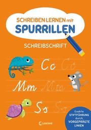 Schreiben lernen mit Spurrillen - Schreibschrift Carmen Eisendle 9783743215825