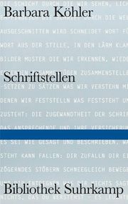 Schriftstellen Köhler, Barbara 9783518225547