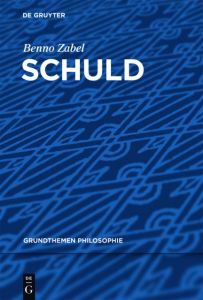 Schuld Zabel, Benno 9783110556186