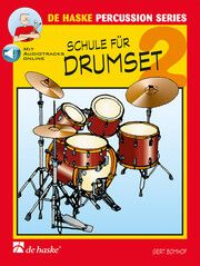 Schule für Drumset 2 Kees de Vos 9789043166584