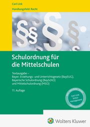 Schulordnung für die Mittelschulen  9783556099780