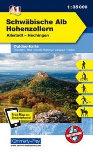 Schwäbische Alb-Hohenzollern-Albstadt-Hechingen, Nr. 41 Outdoorkarte Deutschland 1:35 000  9783259009956