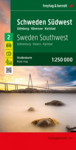 Schweden Südwest, Straßen- und Freizeitkarte 1:250.000, freytag & berndt freytag & berndt 9783707919929