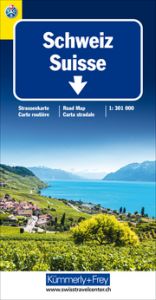 Schweiz TCS Strassenkarte 1:301 000 Hallwag Kümmerly+Frey AG 9783259043004