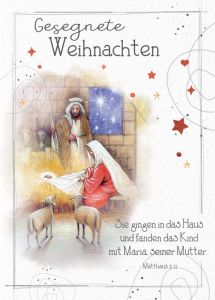 Faltkarten - Weihnachten 10er Set