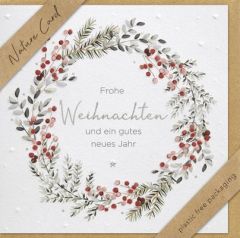 Faltkarte "Frohe Weihnachten"