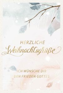 Postkartenserie "Herzliche Weihnachtsgrüße" 10 Stk.