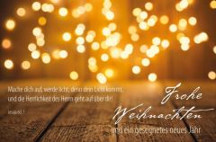 Faltkarte "Frohe Weihnachten"