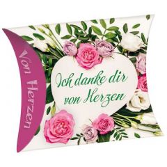 Schafmilchseife Herz "Ich danke dir von Herzen"