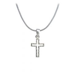 Halskette "Kreuz" silber