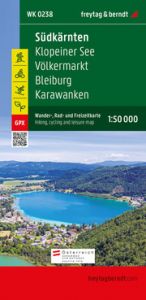 Südkärnten, Wander-, Rad- und Freizeitkarte 1:50.000, freytag & berndt, WK 0238 freytag & berndt 9783707919417