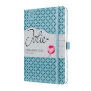 SIGEL J5113 Wochenkalender Jolie 2025 - FSC-zertifiziert - 1 Jahr - Hardcover - ca. A5 - hellblau - 174 S.  4004360784040