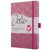 SIGEL J5357 Wochenkalender Jolie 2025 - Mystic Mauve - ca. A5 - pink - Hardcover - 2 Seiten = 1 Woche - 174 S. - FSC-zertifiziert  4004360782688