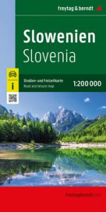 Slowenien, Straßen- und Freizeitkarte 1:200.000, freytag & berndt freytag & berndt 9783707922370