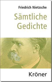 Sämtliche Gedichte Nietzsche, Friedrich 9783520175014