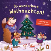 So wunderbare Weihnachten! - Mein Pop-up-Überraschungsbuch Moritz, Johanna 9783328302698