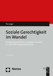 Soziale Gerechtigkeit im Wandel Jaeger, Pia 9783848757275