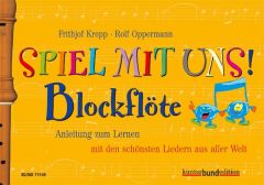Spiel mit uns Blockflöte Frithjof Krepp/Rolf Oppermann 9783795756796