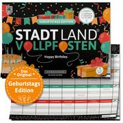 Stadt Land Vollpfosten® - Geburtstags Edition  4260528094691