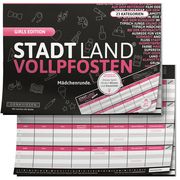 Stadt Land Vollpfosten® - Girls Edition  4260528090303