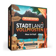 Stadt Land Vollpfosten® - Urlaubs Edition - 'Meer im Kopf.'  4260528095872