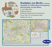 Stadtplan von Berlin als Wandplan  9783933502575