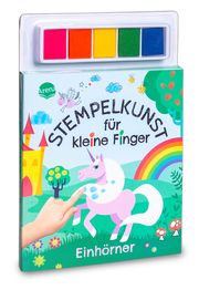 Stempelkunst für kleine Finger - Einhörner Angela Schmitz 9783401720364