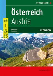 Österreich/Austria, Autoatlas 1:200.000  9783707921991