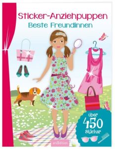 Sticker-Anziehpuppen - Beste Freundinnen Eva Schindler 9783845815657